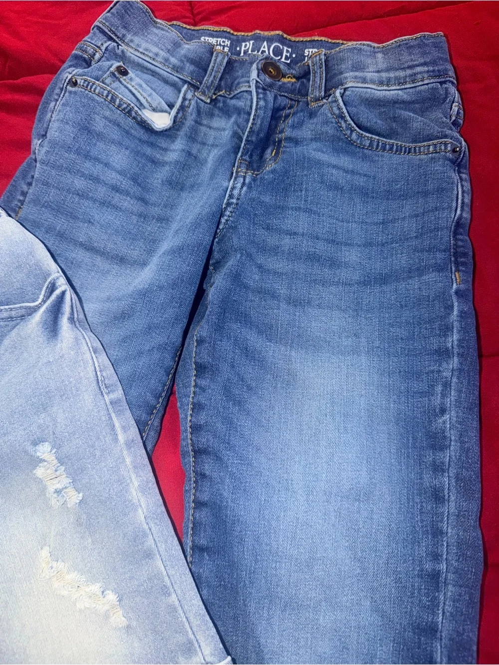 Kids Boys 6T Light Wash Distressed Denim Shorts Bundle